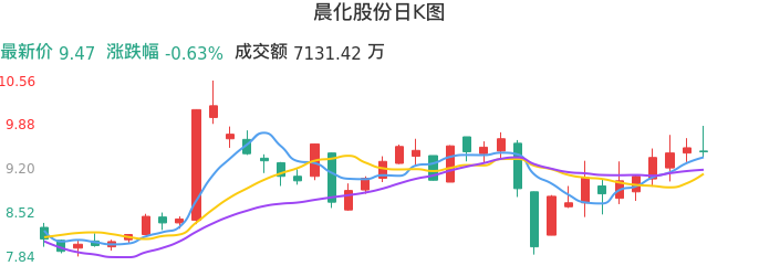 整体分析-日K图：晨化股份股票整体分析报告
