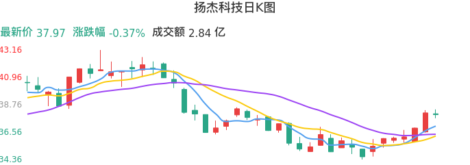 整体分析-日K图:扬杰科技股票整体分析报告