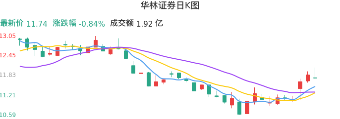 整体分析-日K图：华林证券股票整体分析报告