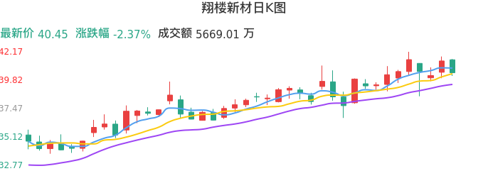 整体分析-日K图：翔楼新材股票整体分析报告