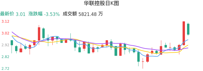整体分析-日K图：华联控股股票整体分析报告