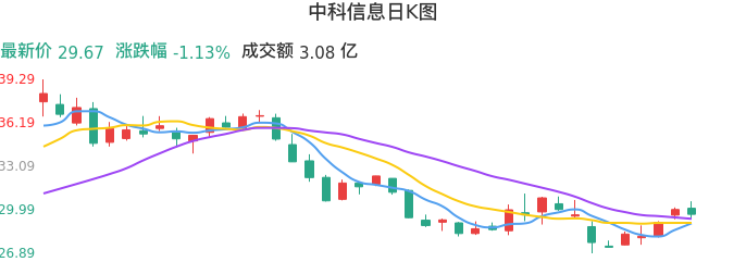 整体分析-日K图：中科信息股票整体分析报告