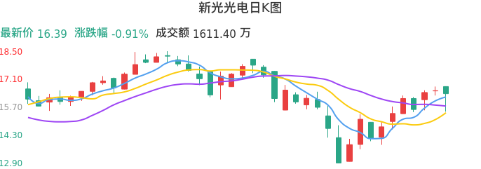 整体分析-日K图：新光光电股票整体分析报告