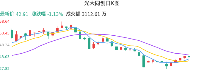 整体分析-日K图:光大同创股票整体分析报告