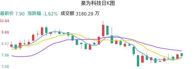 整体分析-日K图：泉为科技股票整体分析报告