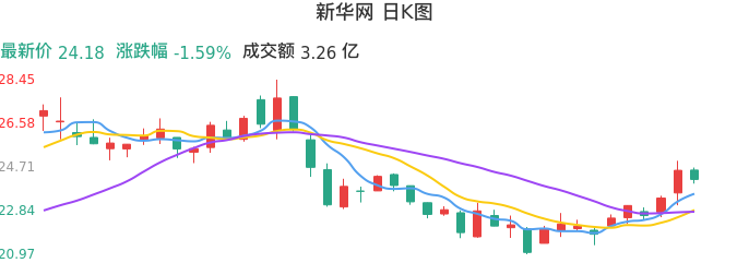 整体分析-日K图：新华网股票整体分析报告