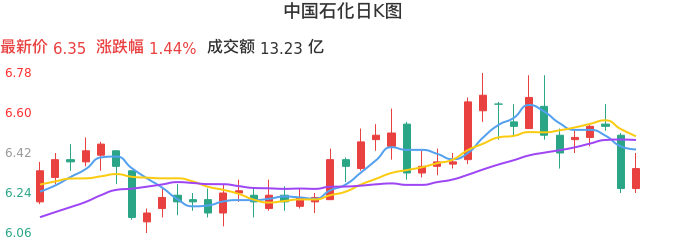 整体分析-日K图：中国石化股票整体分析报告