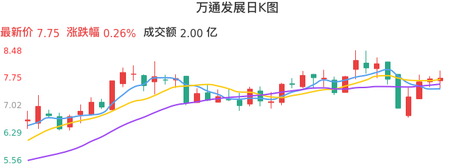 整体分析-日K图：万通发展股票整体分析报告