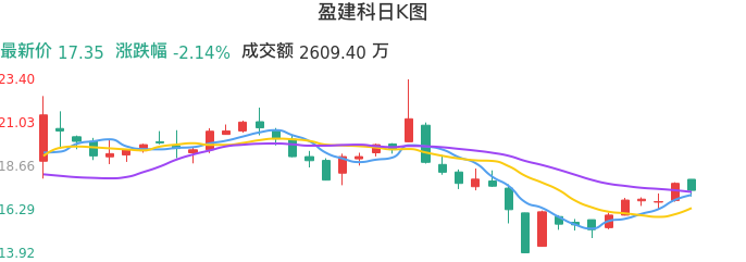整体分析-日K图：盈建科股票整体分析报告