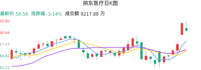 整体分析-日K图：拱东医疗股票整体分析报告