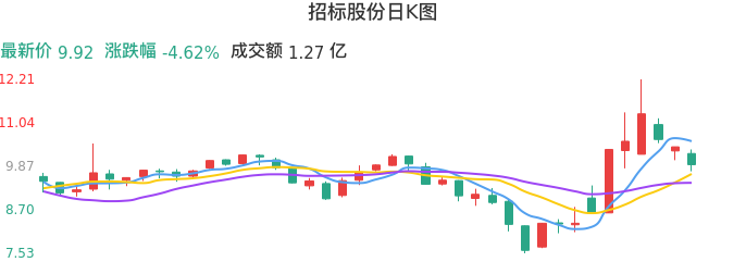 整体分析-日K图：招标股份股票整体分析报告