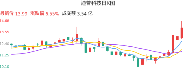整体分析-日K图：迪普科技股票整体分析报告