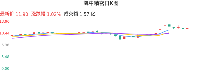 整体分析-日K图：凯中精密股票整体分析报告