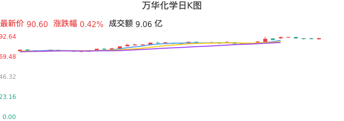 整体分析-日K图：万华化学股票整体分析报告