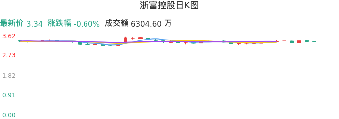 整体分析-日K图：浙富控股股票整体分析报告