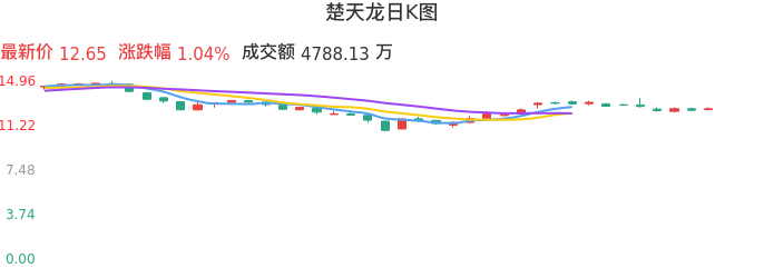 整体分析-日K图：楚天龙股票整体分析报告