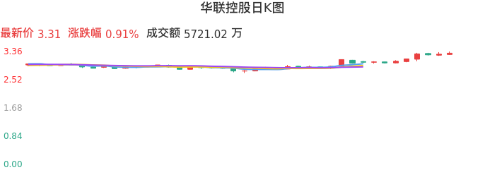 整体分析-日K图：华联控股股票整体分析报告