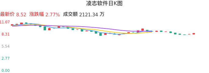 整体分析-日K图：凌志软件股票整体分析报告