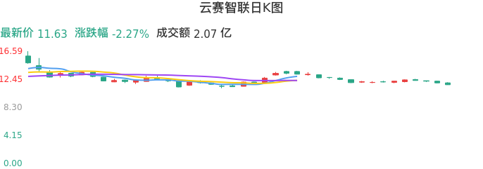 整体分析-日K图：云赛智联股票整体分析报告