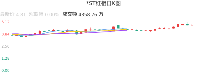 整体分析-日K图：*ST红相股票整体分析报告