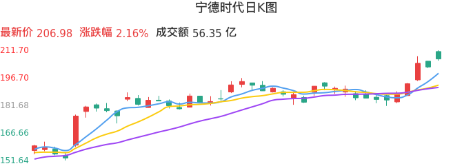 整体分析-日K图：宁德时代股票整体分析报告