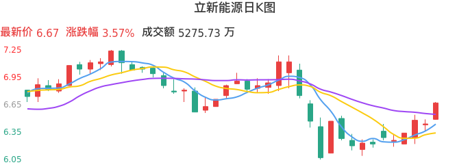 整体分析-日K图：立新能源股票整体分析报告