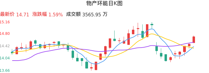 整体分析-日K图：物产环能股票整体分析报告