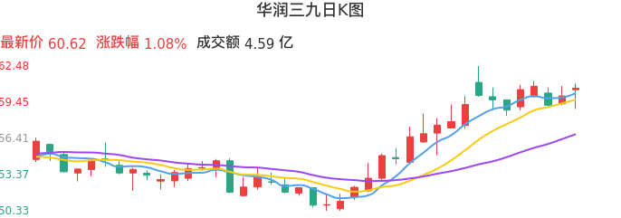 整体分析-日K图：华润三九股票整体分析报告
