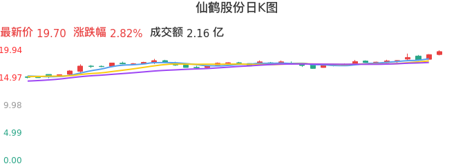 整体分析-日K图：仙鹤股份股票整体分析报告