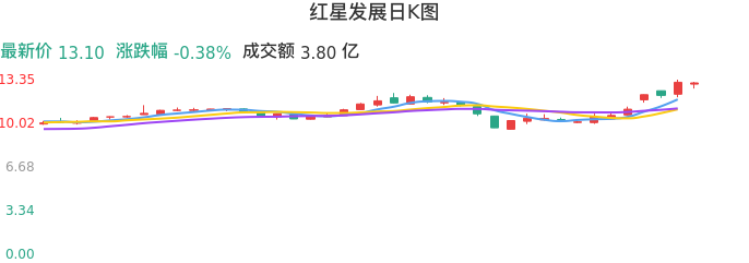整体分析-日K图：红星发展股票整体分析报告