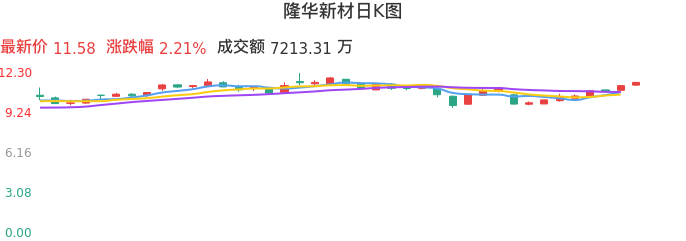 整体分析-日K图：隆华新材股票整体分析报告