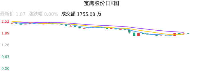 整体分析-日K图：宝鹰股份股票整体分析报告